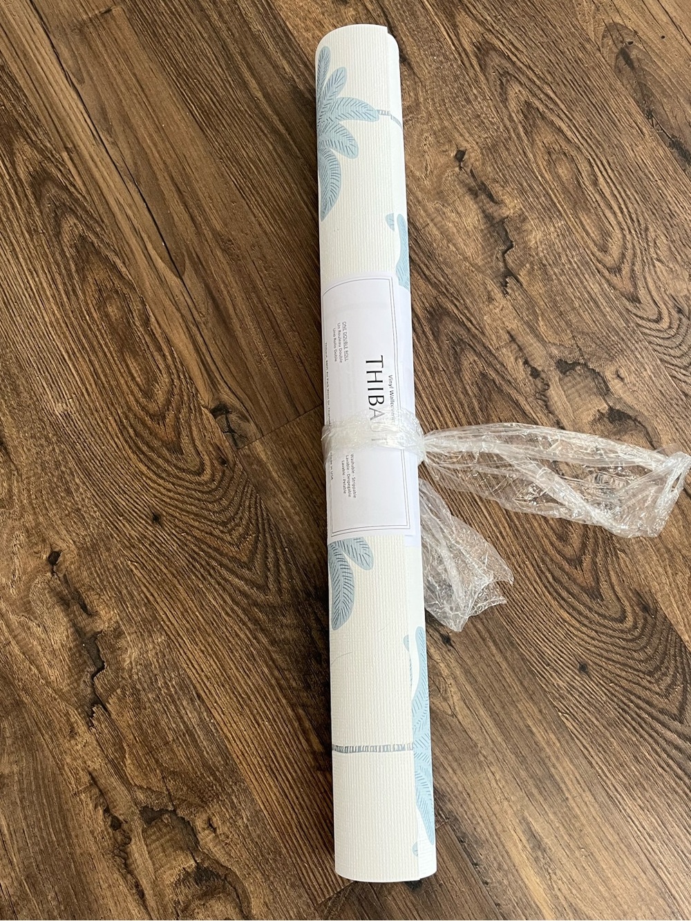 THIBAUT Wallpaper T13943 Non Woven Vinyl Sunset Boulevard 1 Double Roll Blue New